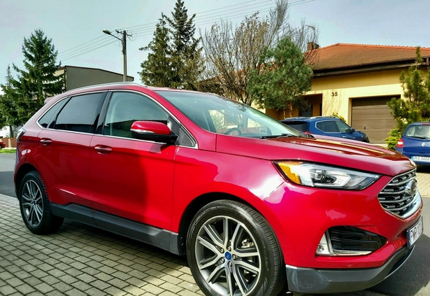 Ford EDGE cena 113000 przebieg: 69900, rok produkcji 2020 z Września małe 631